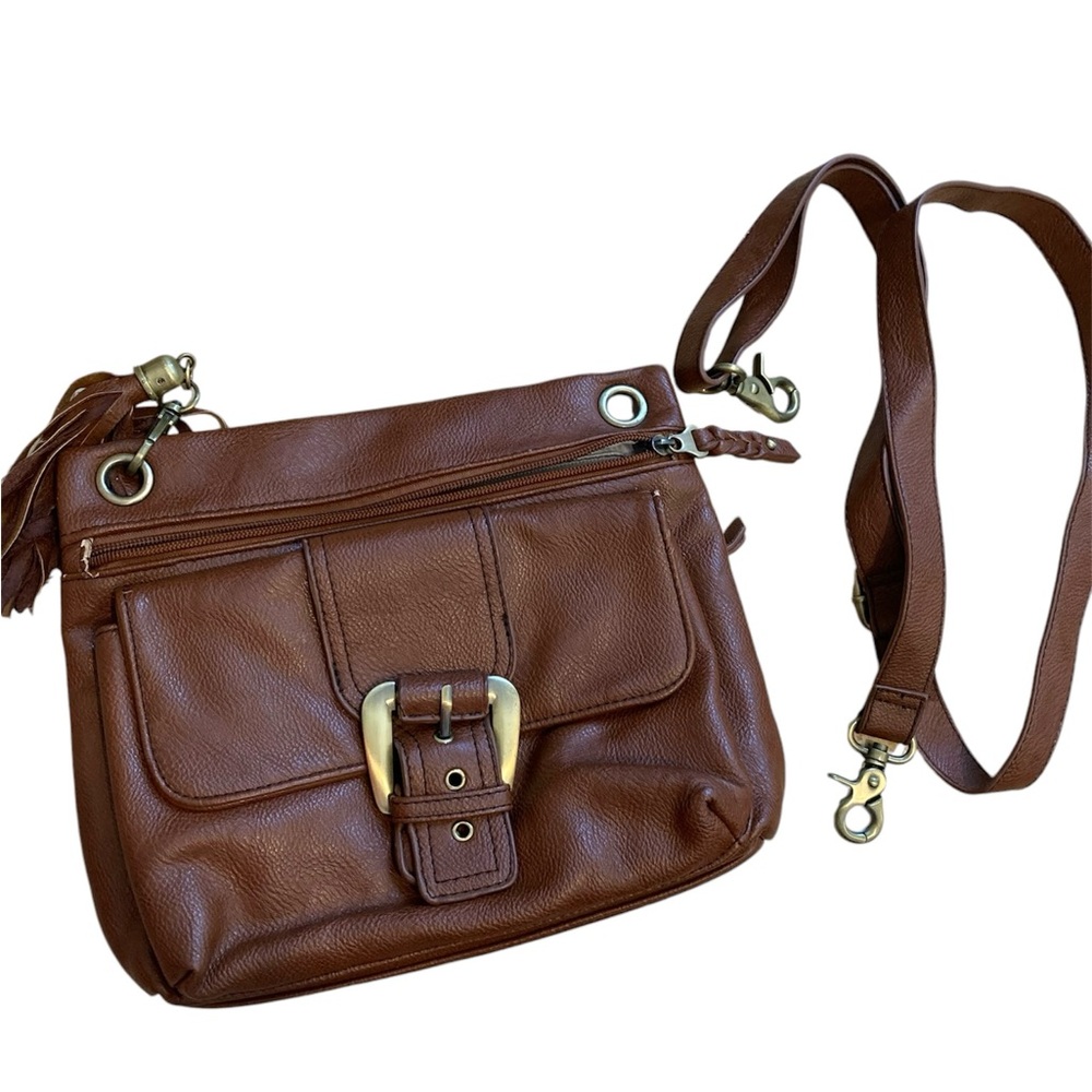 Naturalizer faux leather purse crossbody tassel